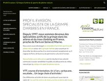 Tablet Screenshot of profil-evasion.com